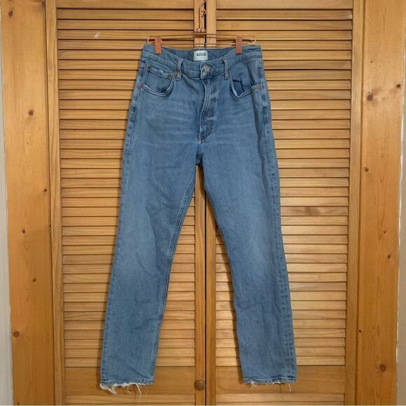 AGolde High Rise Straight Jeans size 30 - Picture 1 of 5